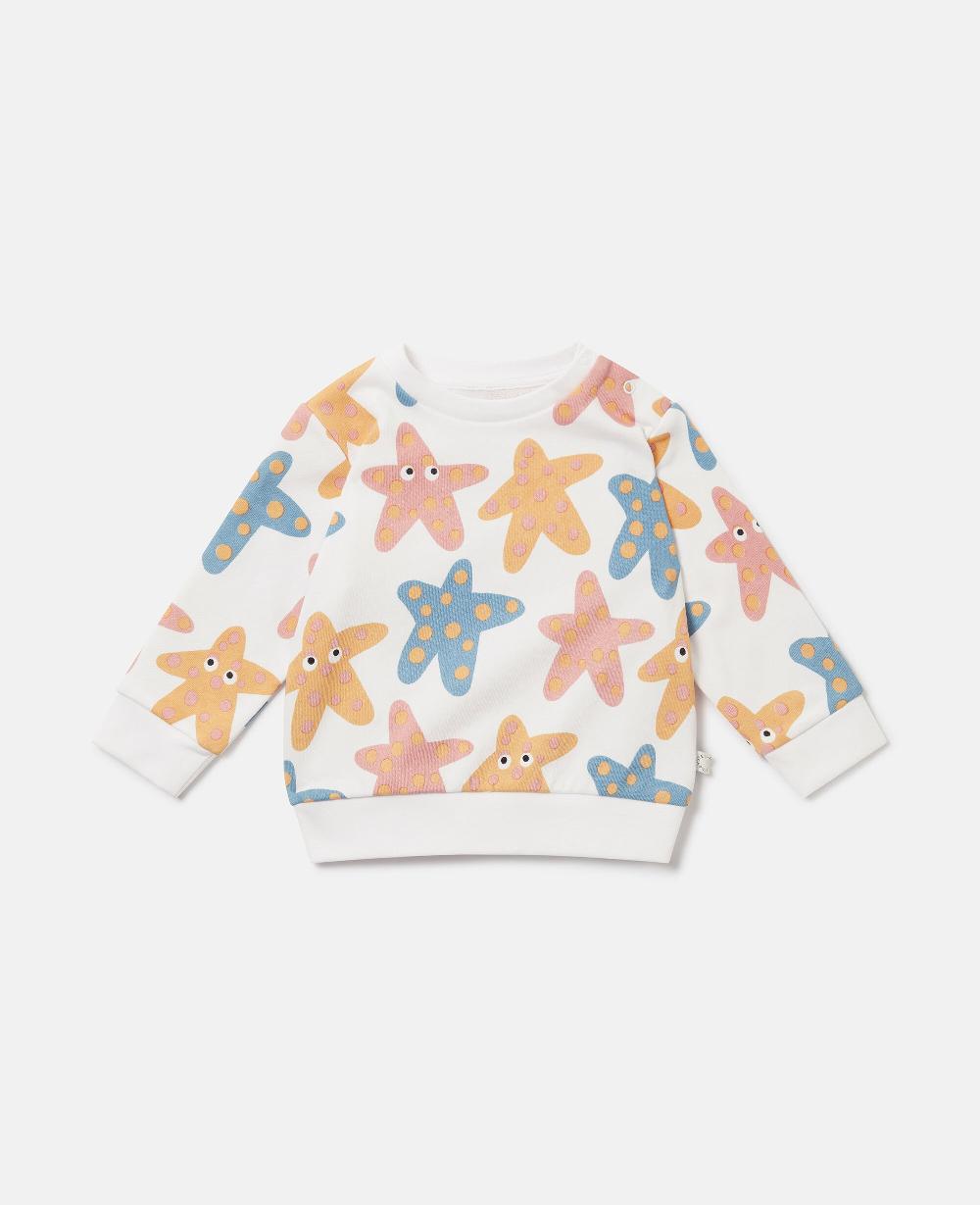 stella Starfish Print Sweatshirt