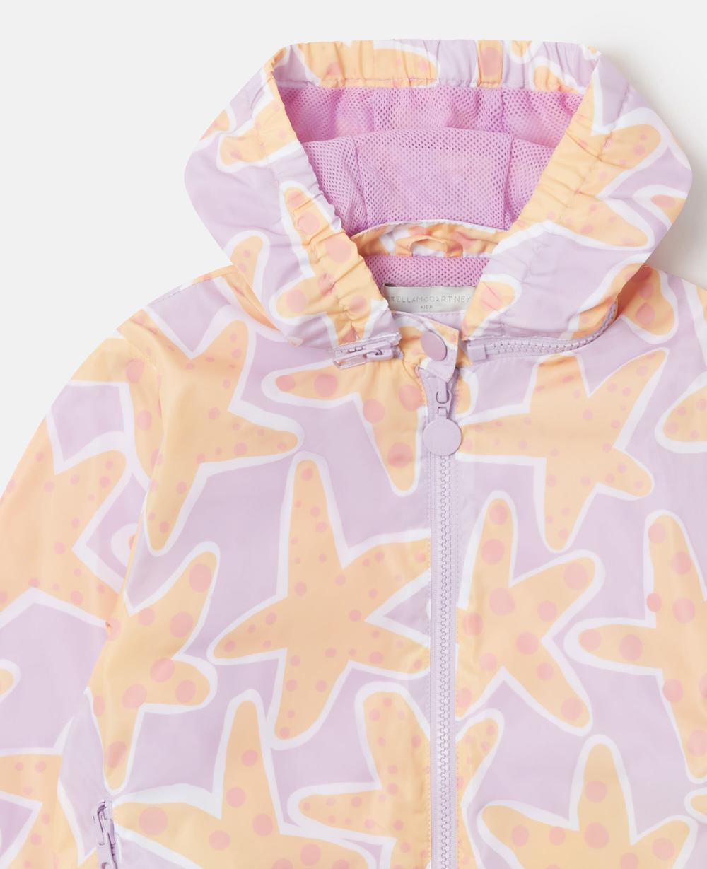 Stella Starfish Print Zipper Jacket