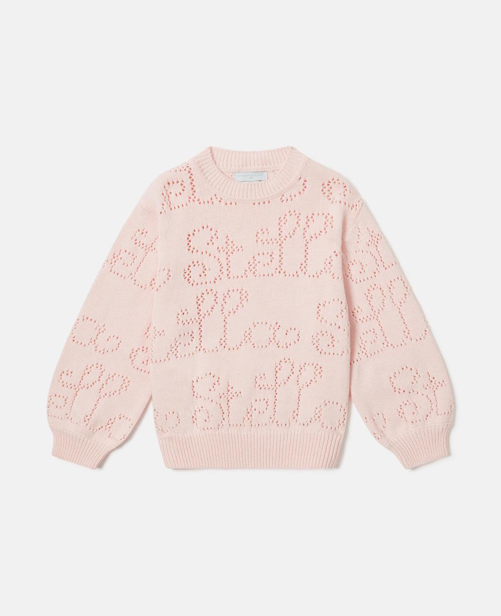 stella Stella Crocheted Sweatshirt