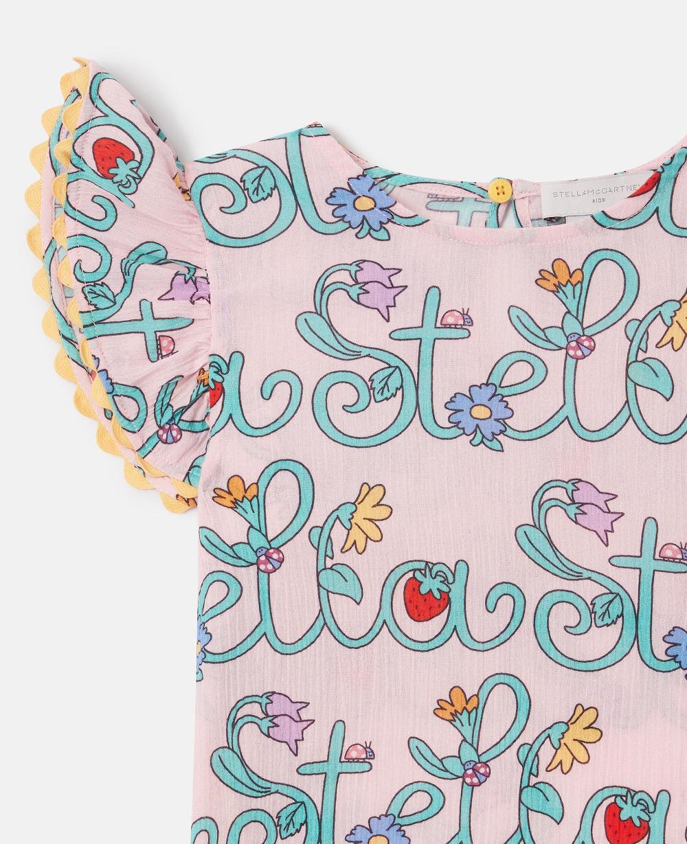 Stella Stella Vine Cap-Sleeve Top