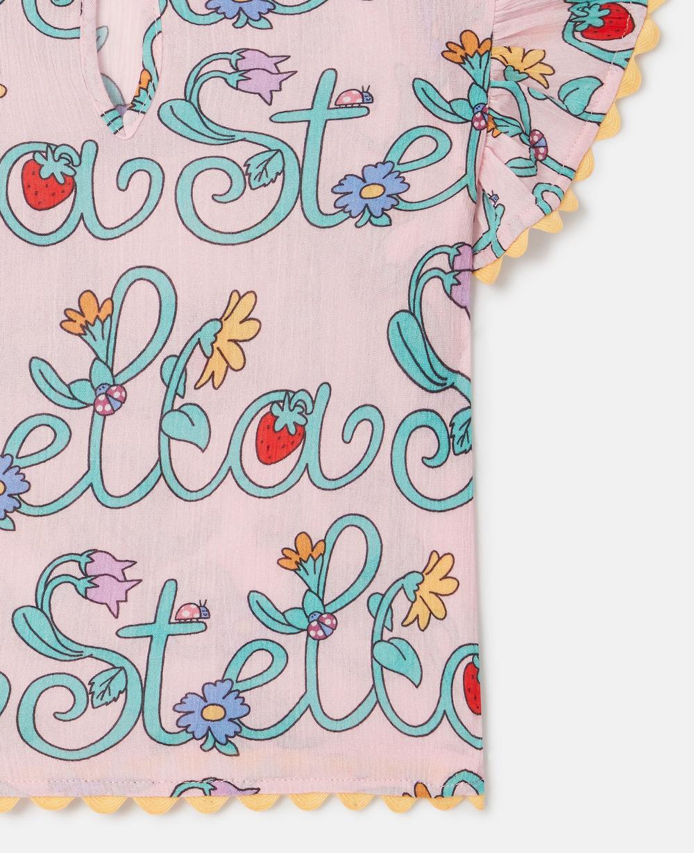 Stella Stella Vine Cap-Sleeve Top