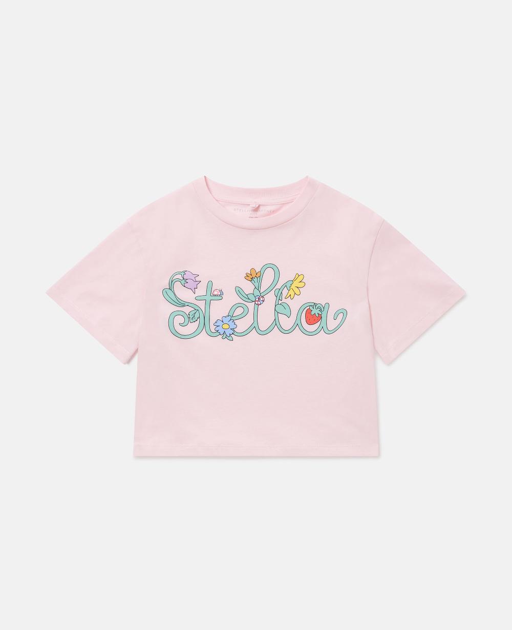 stella Stella Vine Cropped Graphic T-Shirt