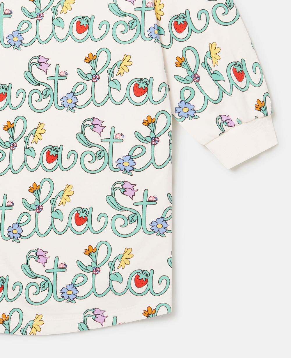 Stella Stella Vine Print Sweatshirt Dress