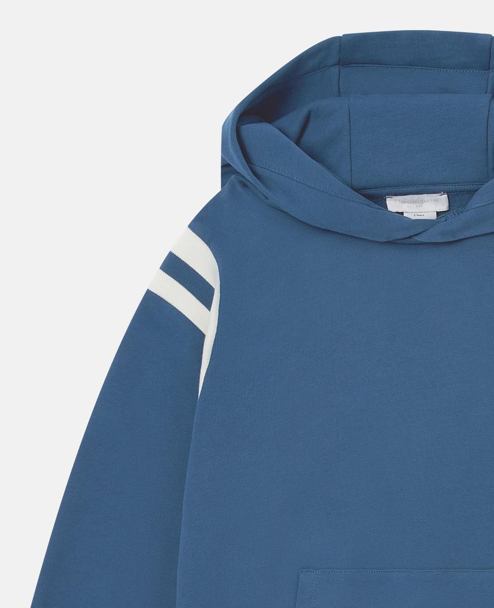 Stella Stripe Hoodie And Shorts Set