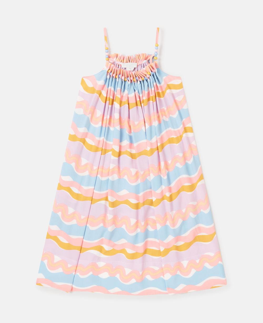 stella Striped Tiered Maxi Dress