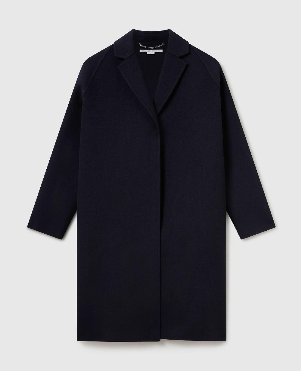 stella Tailored Wool Peacoat
