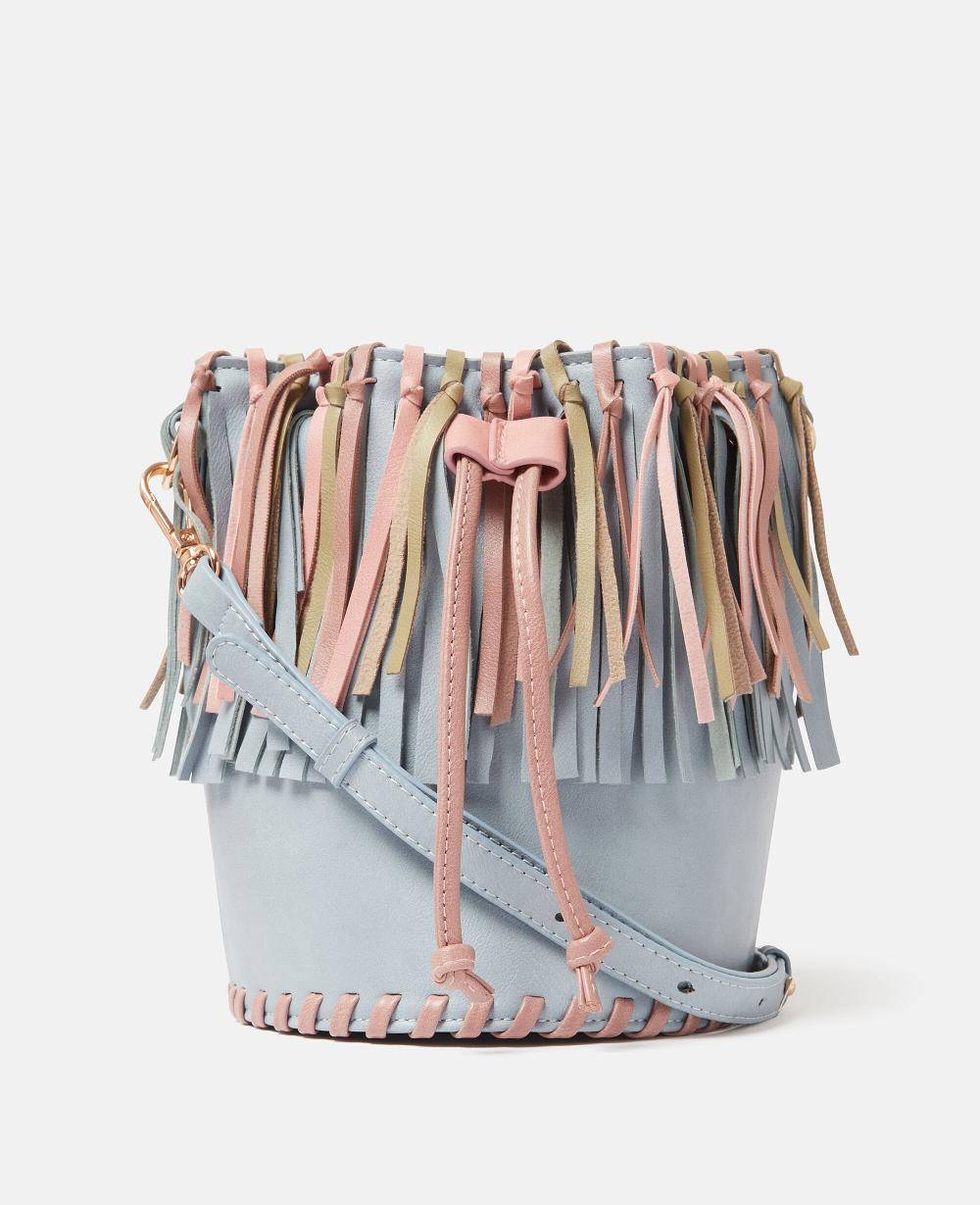 stella Tassel Fringe Bucket Bag