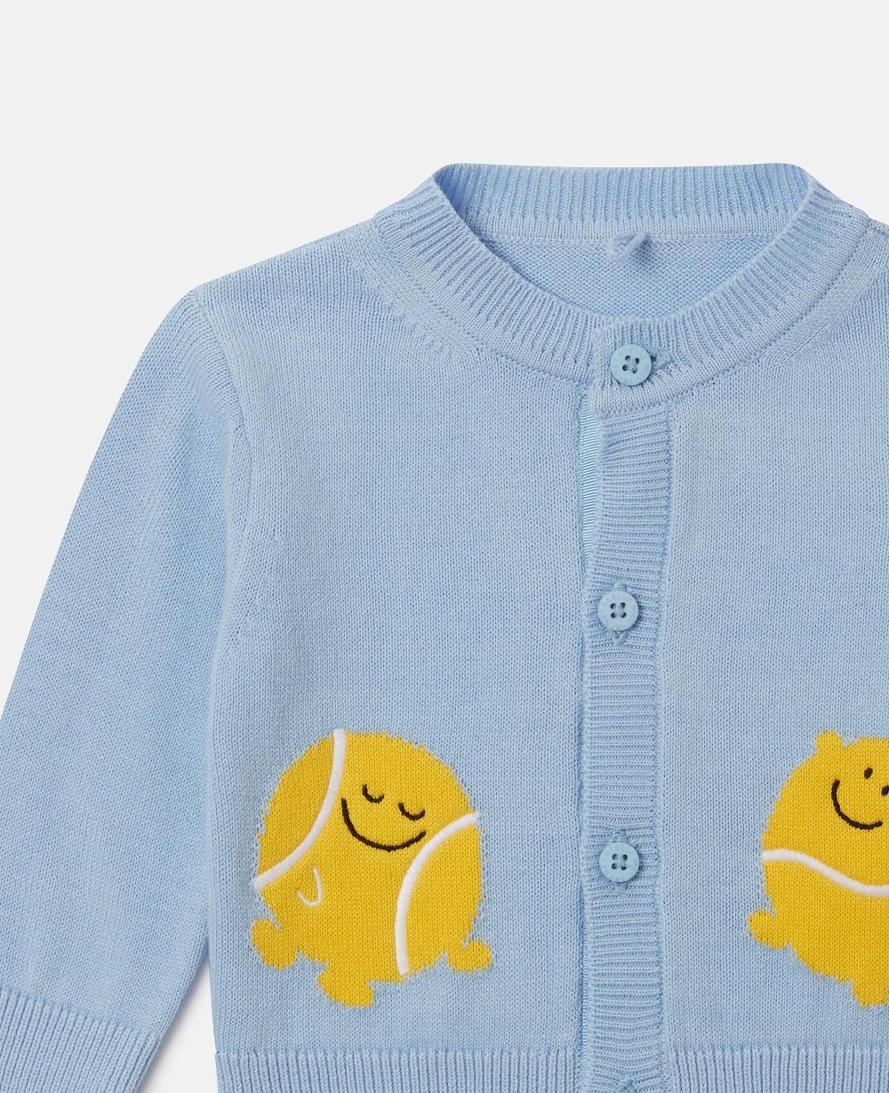 Stella Tennis Ball Appliqué Cardigan