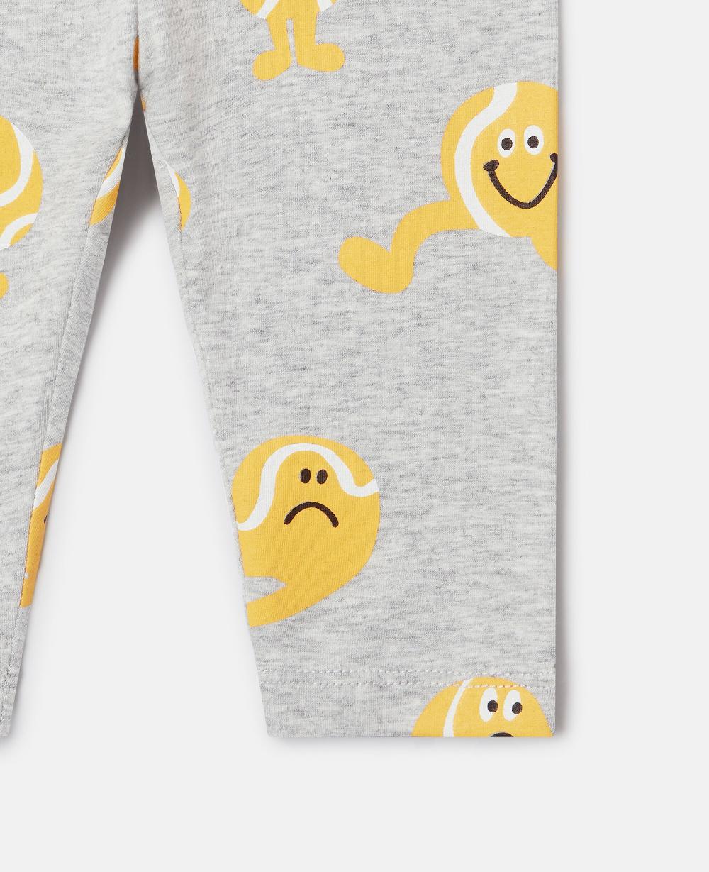 Stella Tennis Ball Print Jersey Leggings