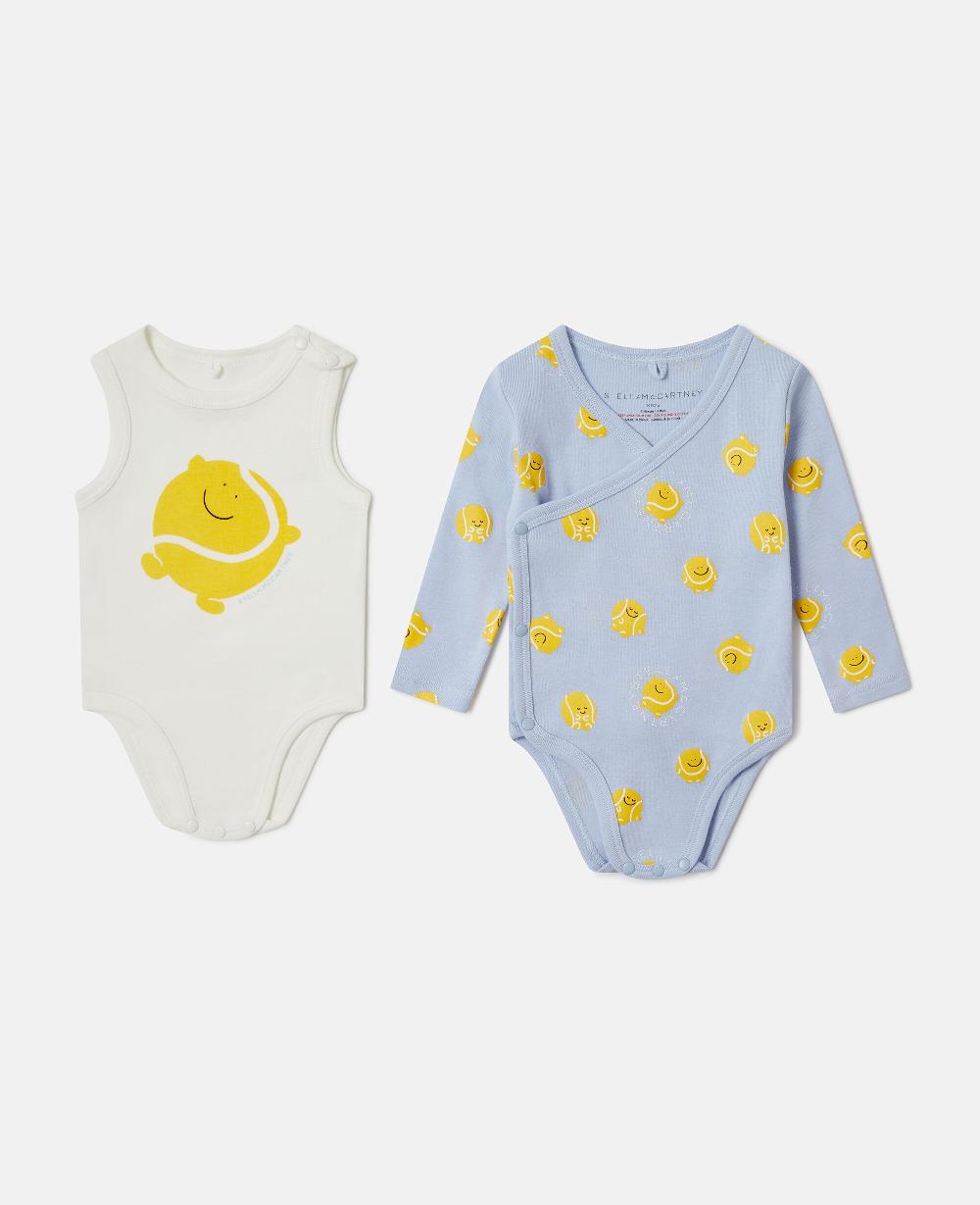 Stella Tennis Ball Print Romper Set