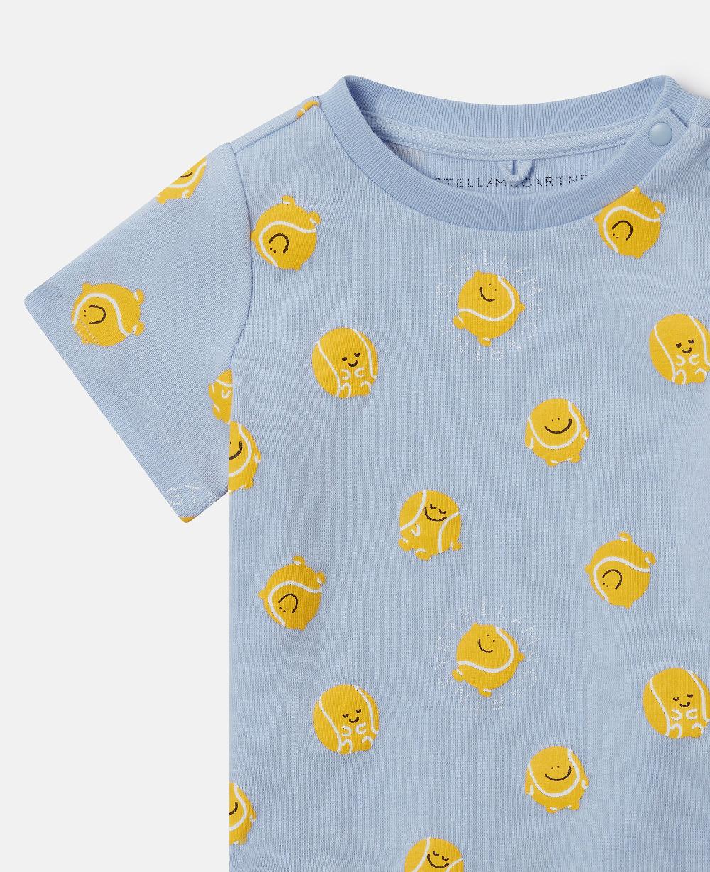 Stella Tennis Ball Print T-Shirt