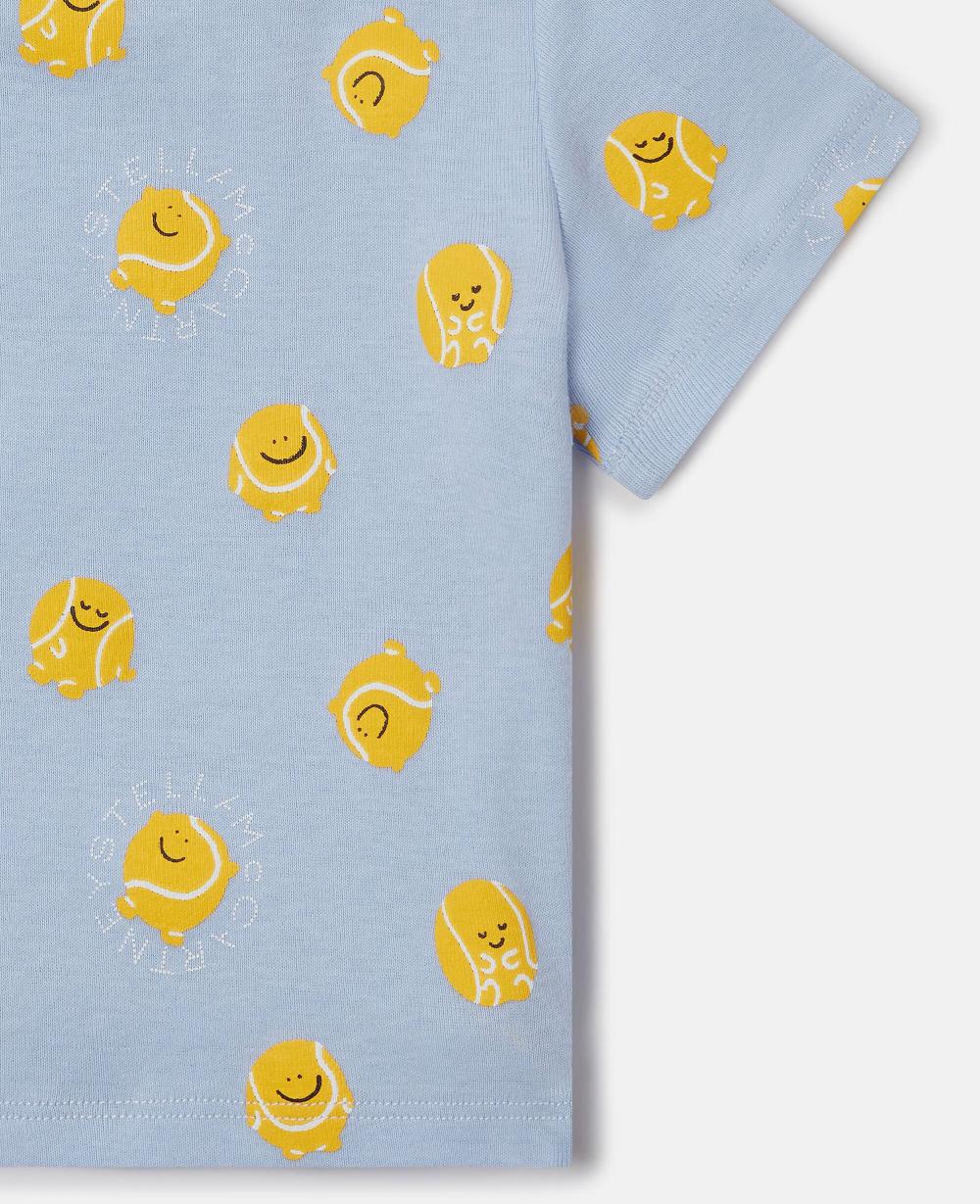 Stella Tennis Ball Print T-Shirt