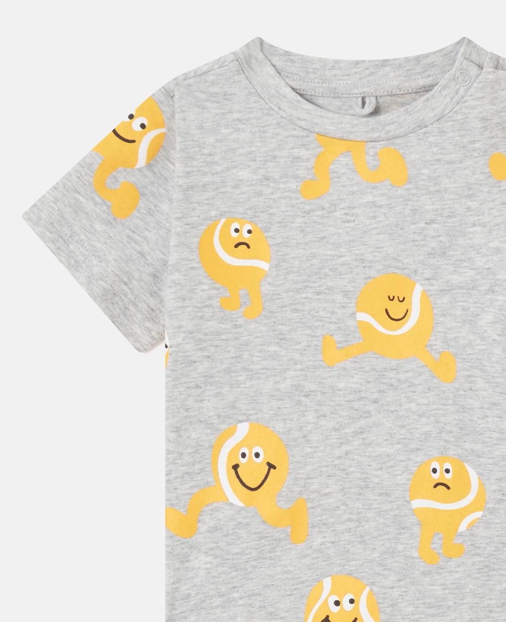 Stella Tennis Ball Print T-Shirt