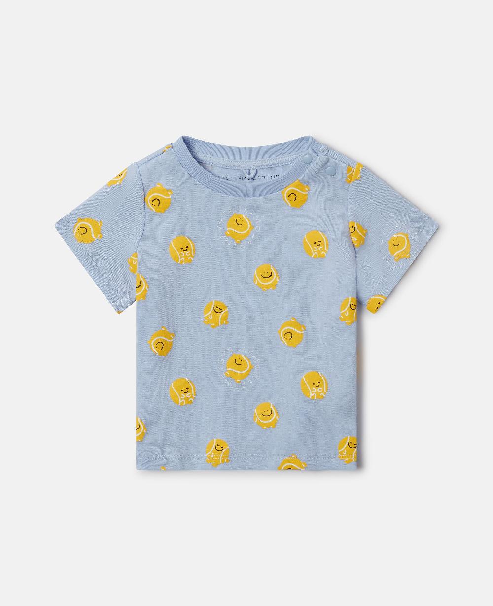 stella Tennis Ball Print T-Shirt