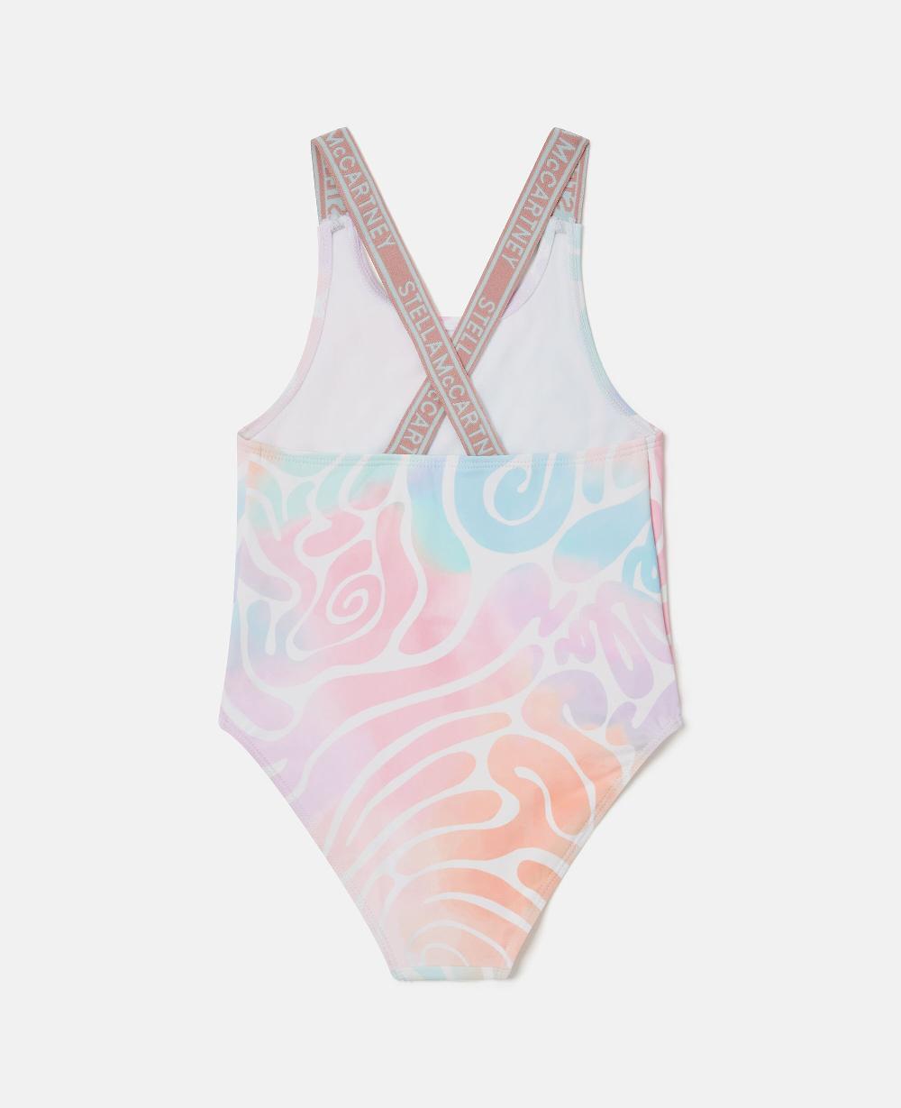 Stella Tie-Dye Graphic Swimsuit