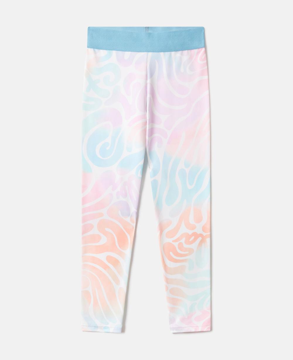 stella Tie-Dye Print Leggings