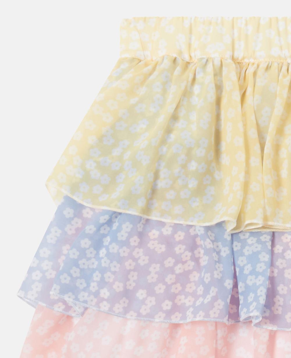 Stella Tiered Chiffon Skirt