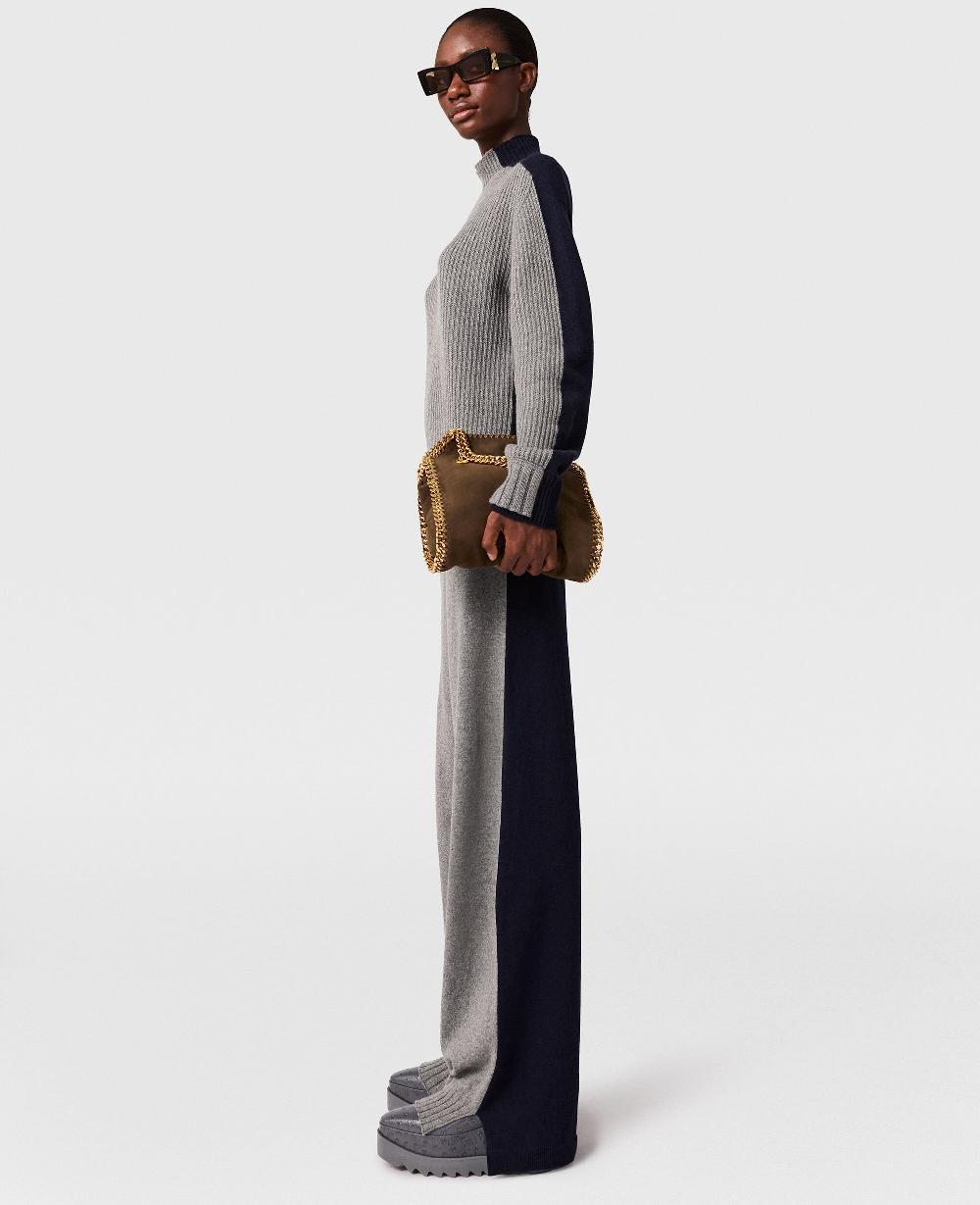 Stella Turtleneck Contrast Panel Jumper