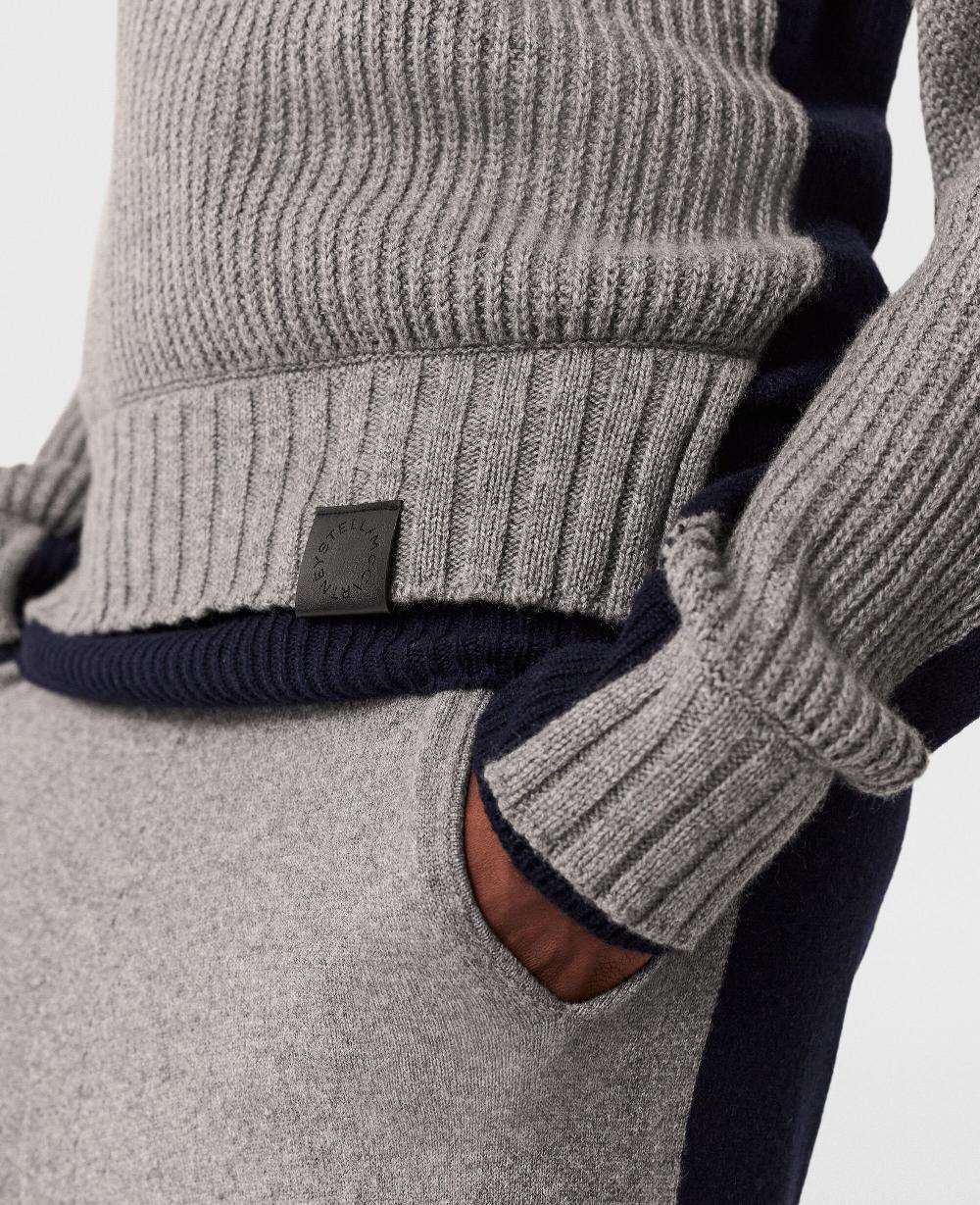 Stella Turtleneck Contrast Panel Jumper