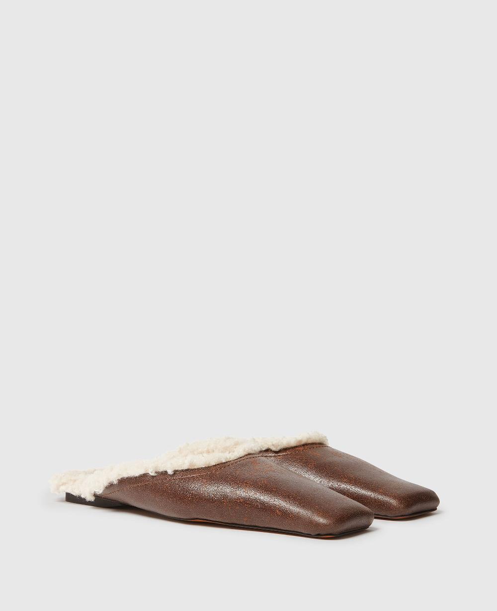 Stella Vegan Plush-Lined Slippers