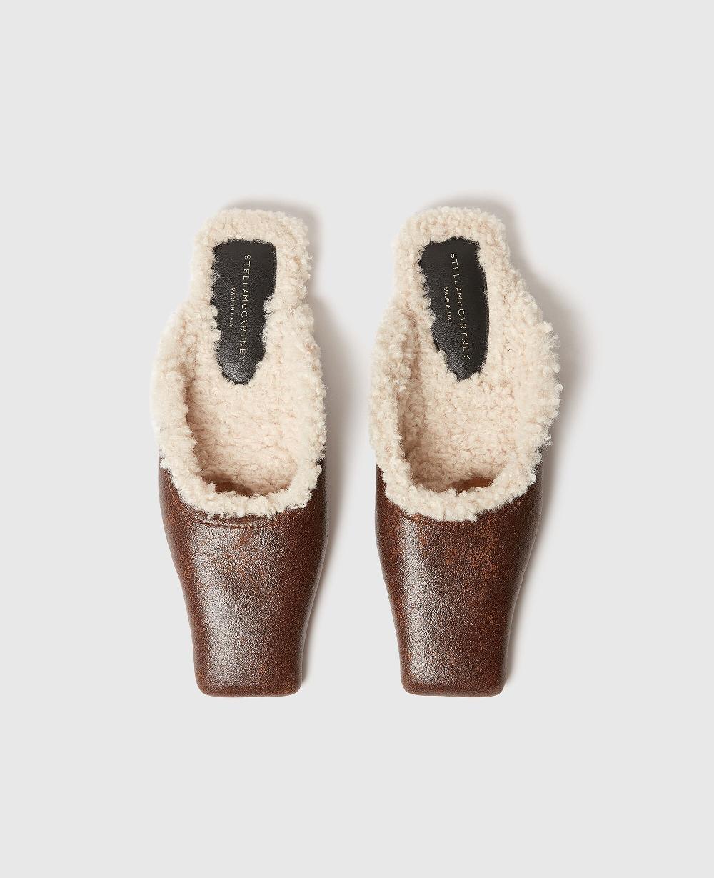 Stella Vegan Plush-Lined Slippers