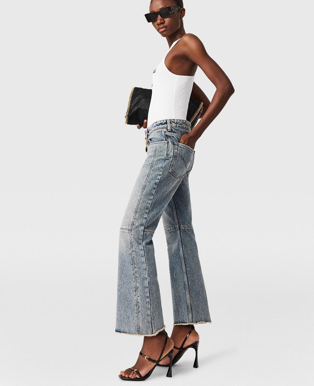 Stella Vintage Wash Kick-Flare Jeans