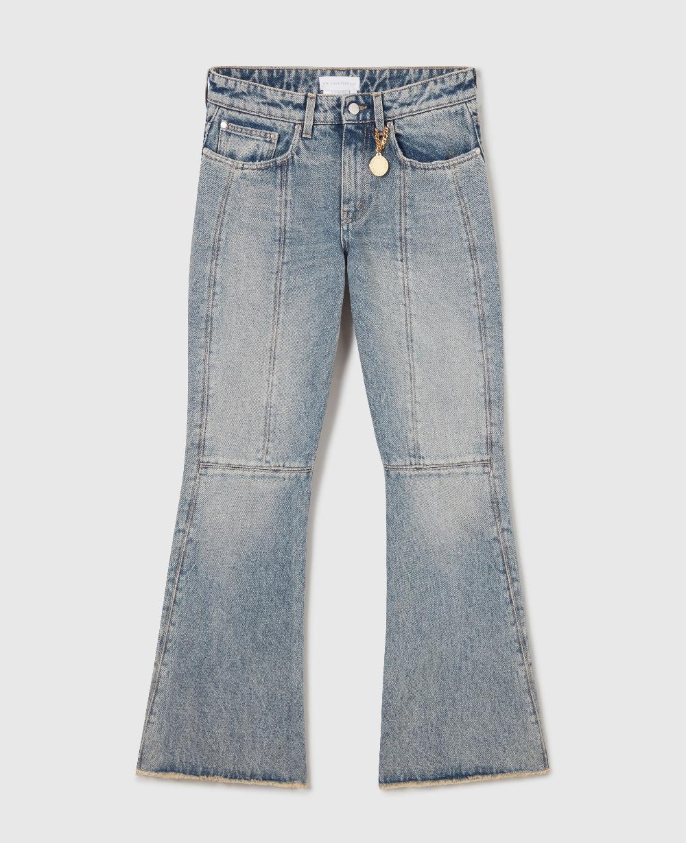 stella Vintage Wash Kick-Flare Jeans