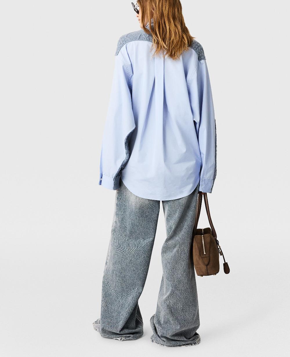 Stella Vintage Wash Wide-Leg Jeans