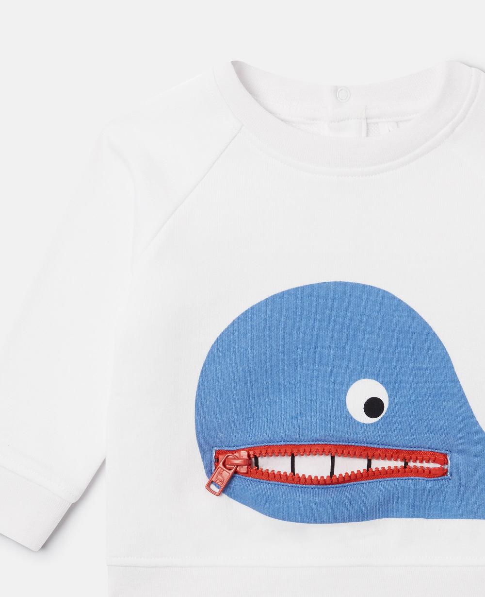 Stella Whale Graphic Long Sleeve Top