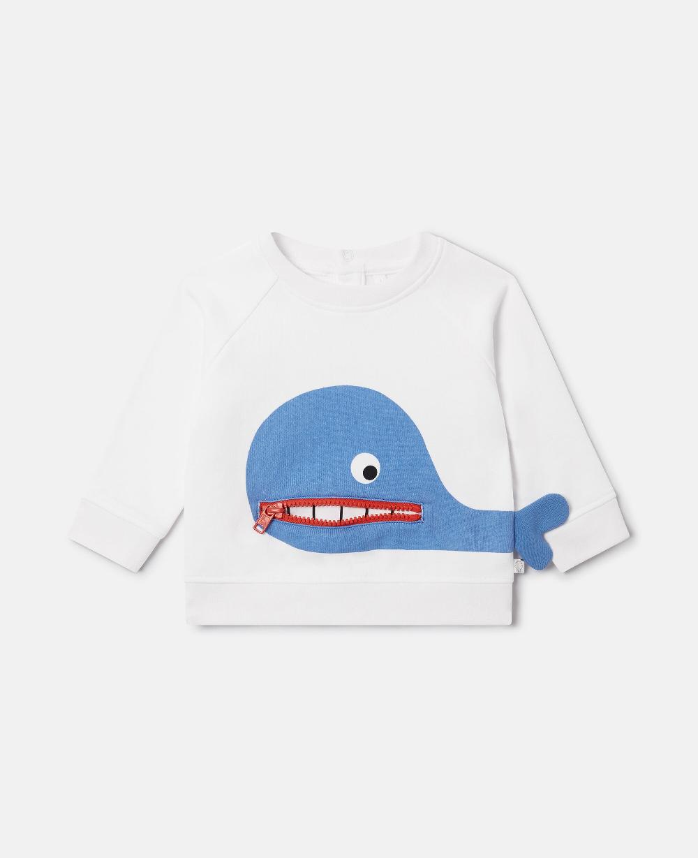 stella Whale Graphic Long Sleeve Top