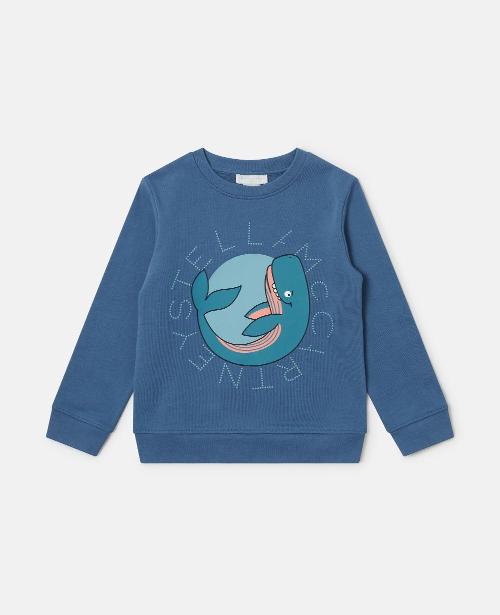 stella Whale Graphic Sweatshirt