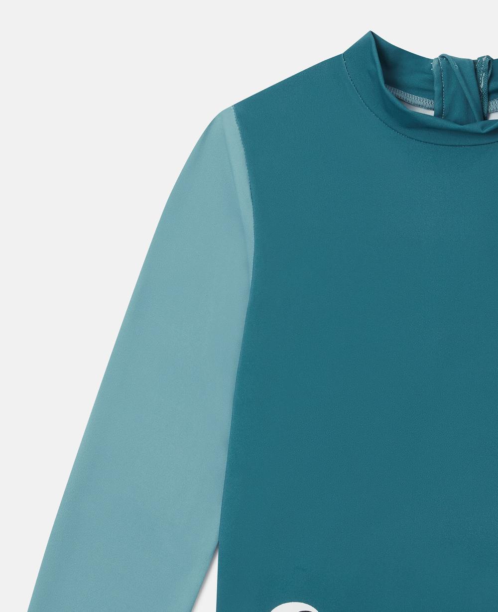 Stella Whale Graphic Swim Top