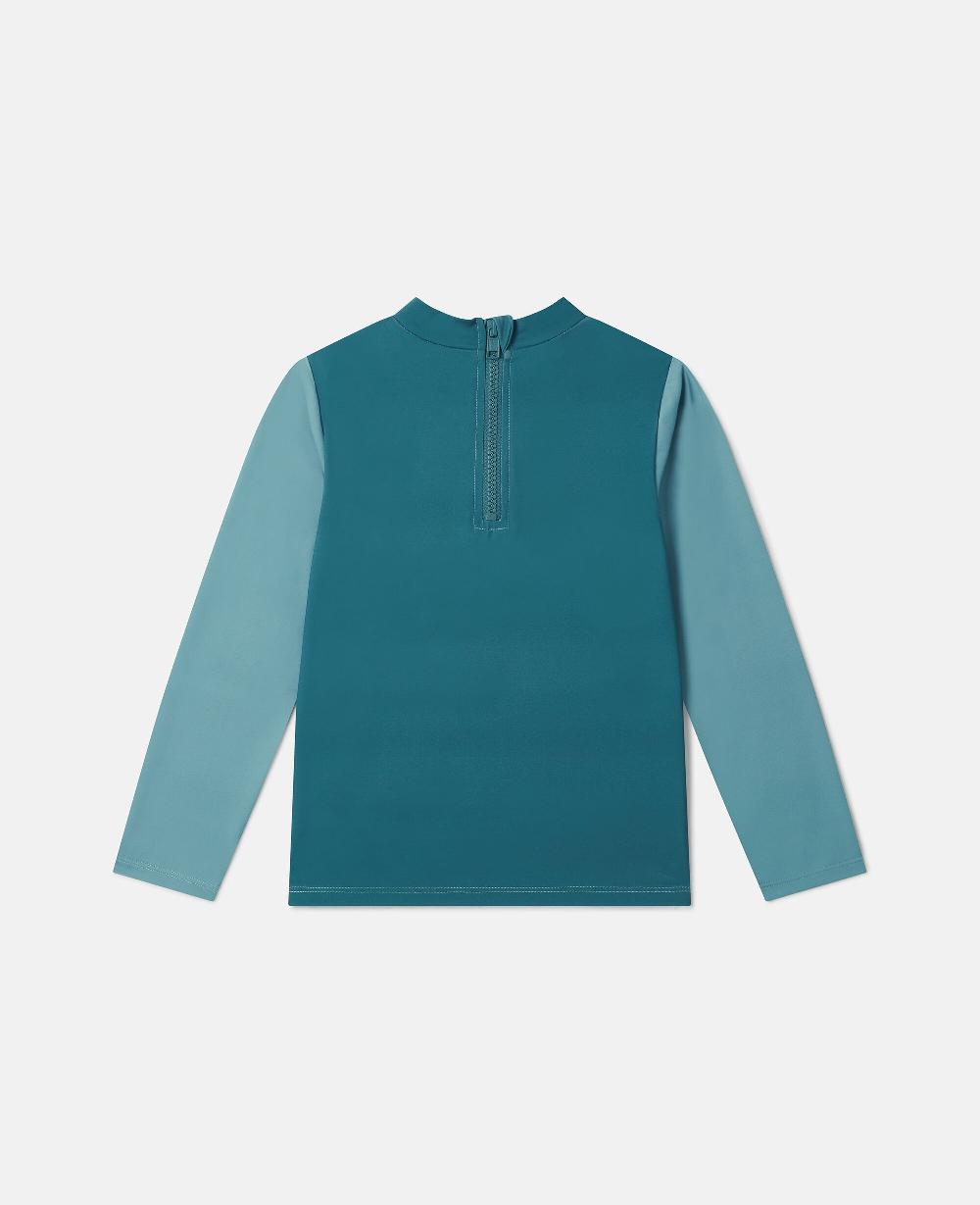 Stella Whale Graphic Swim Top