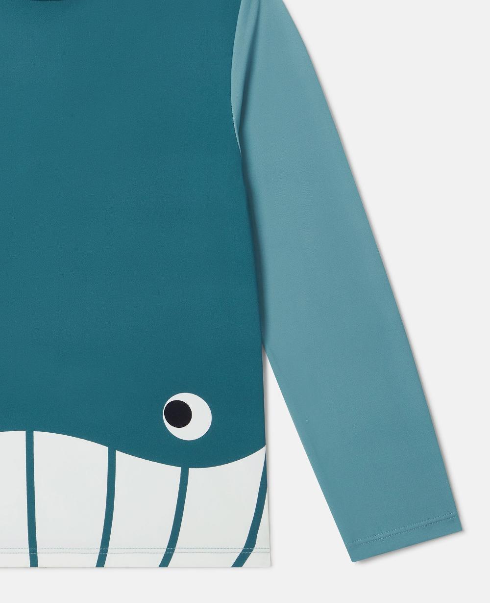 Stella Whale Graphic Swim Top
