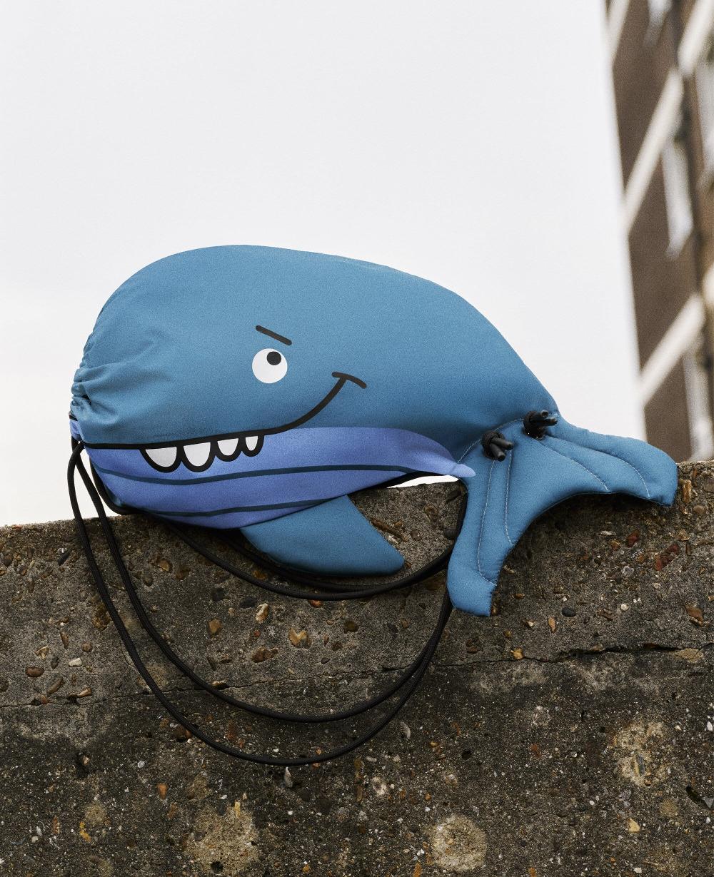 Stella Whale Motif Backpack
