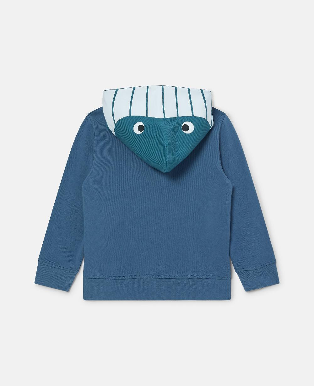 Stella Whale Motif Hoodie