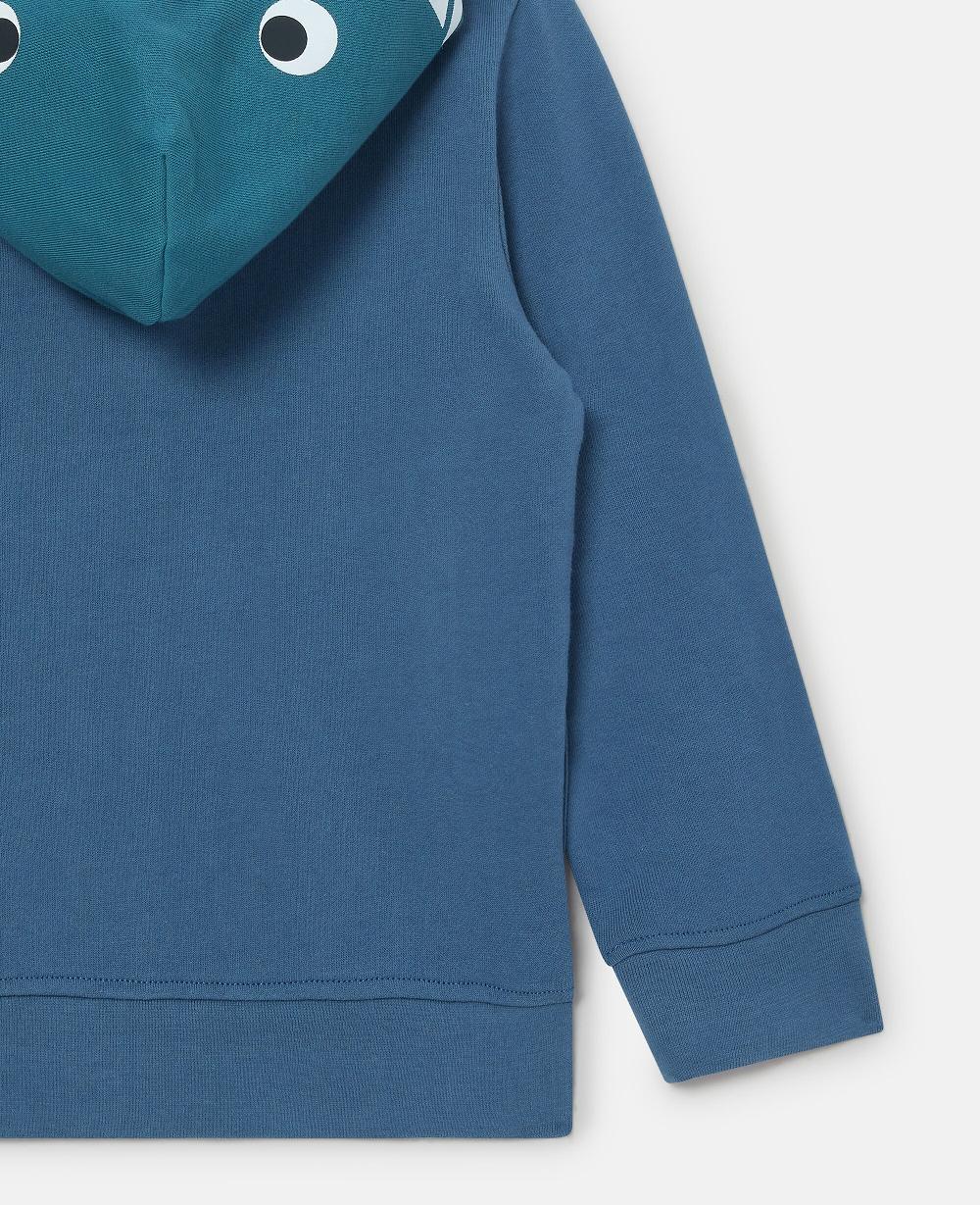 Stella Whale Motif Hoodie