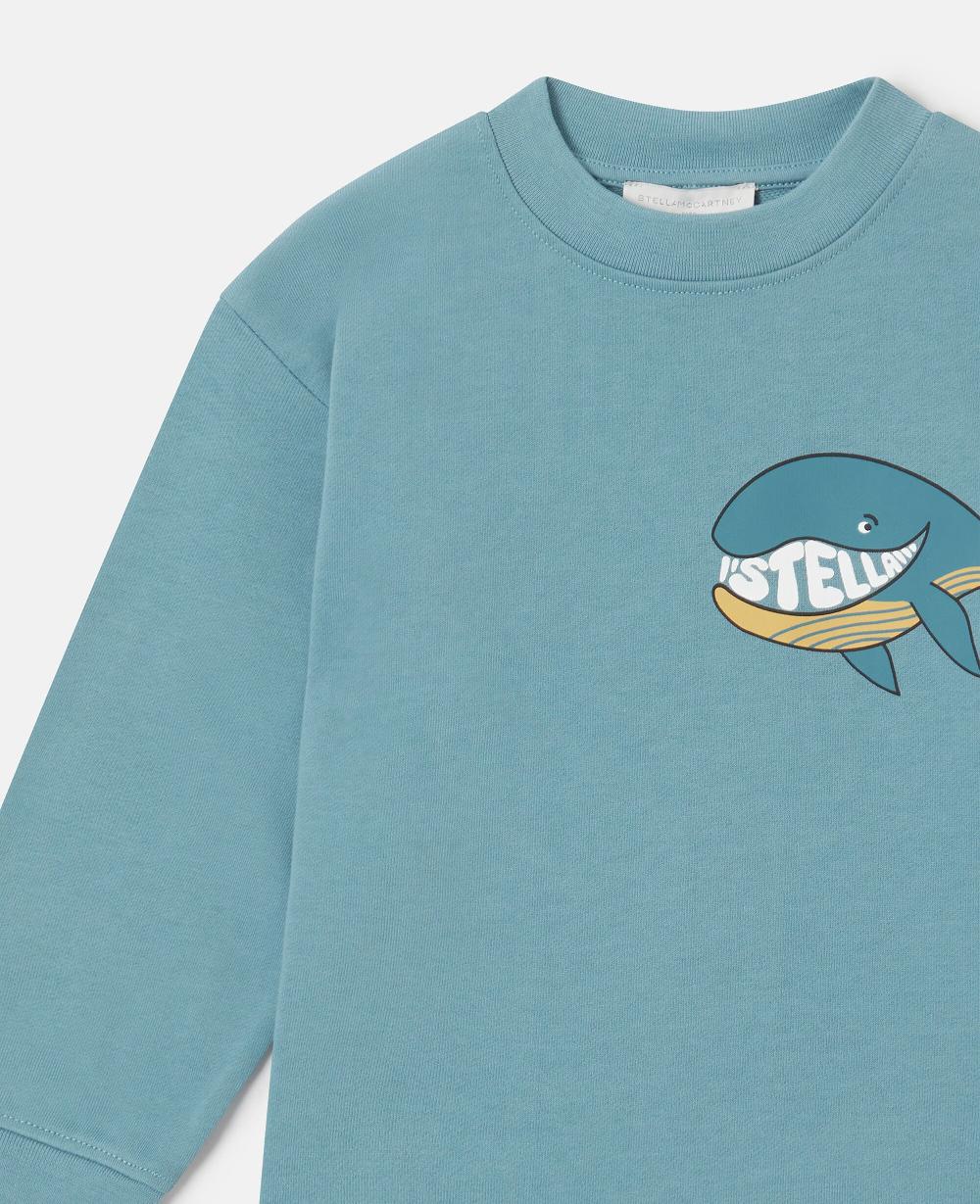 Stella Whale Motif Sweatshirt