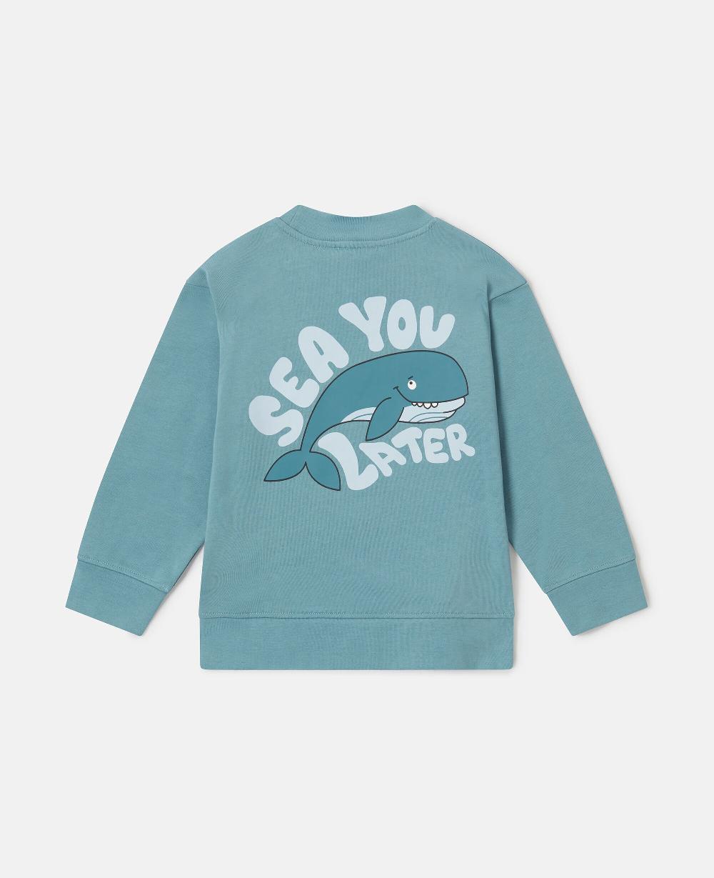 Stella Whale Motif Sweatshirt