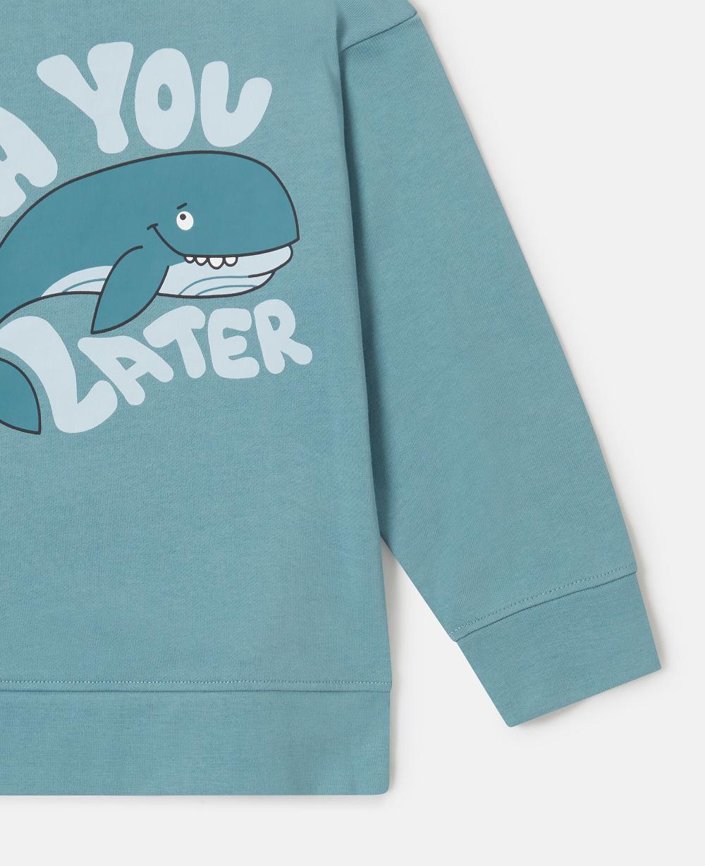 Stella Whale Motif Sweatshirt