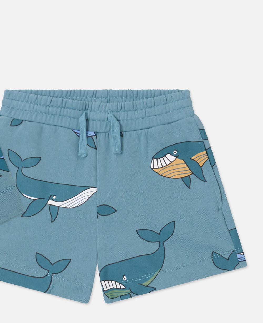 Stella Whale Print Sweatshirt And Sweatpants Set