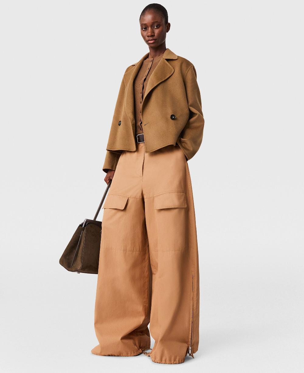 Stella Wide-Leg Cargo Trousers