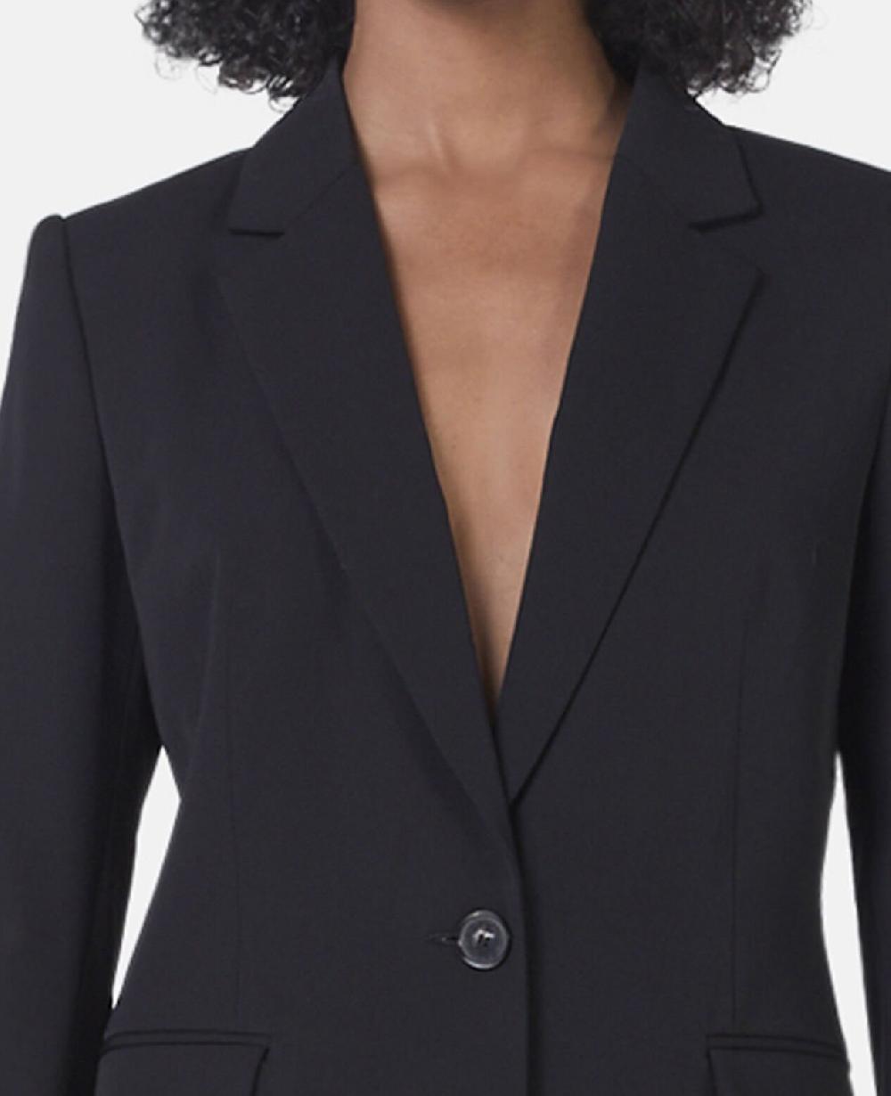 Stella Wool Flannel Slim Fit Boyfriend Blazer