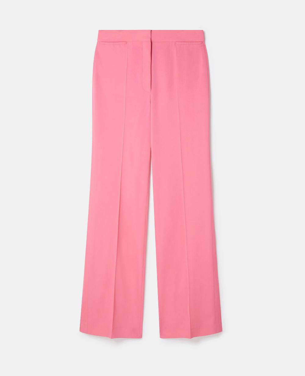 stella Wool Flannel Tailored Trousers