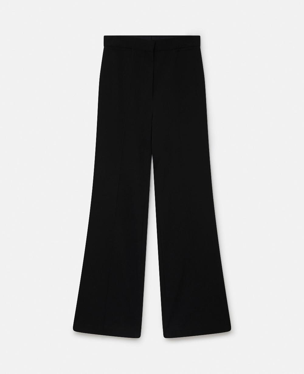 stella Wool Flannel Tailored Trousers