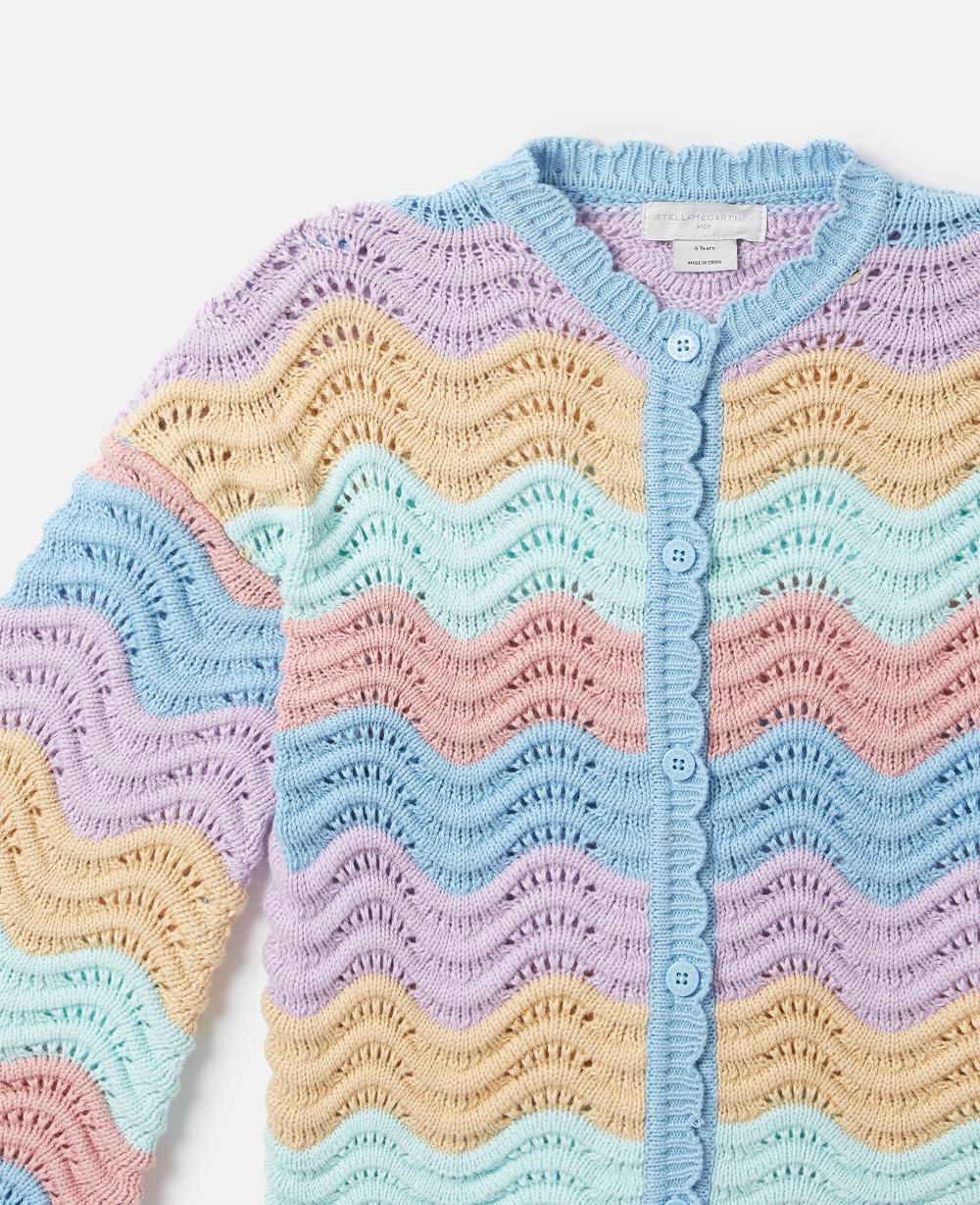 Stella Zig-Zag Crocheted Cardigan