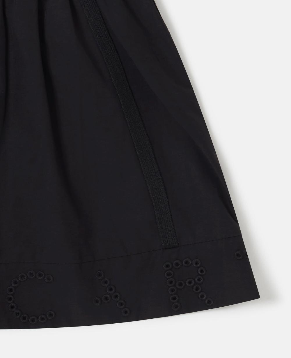 Stella Zipper-Front A-Line Skirt