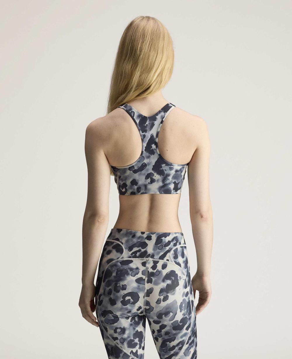 Stella TruePurpose Leopard Print Power Impact Training Bra