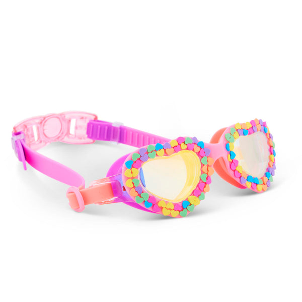 Stella Cove Be True Pink Candy Heart Swimming Goggles