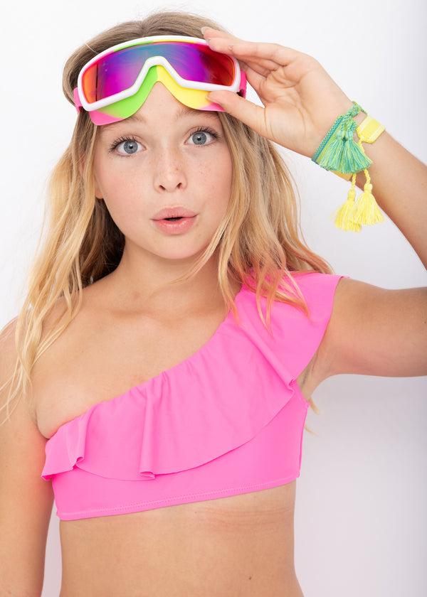 Stella Cove Beach Bracelets For Girls In Neon Yellow